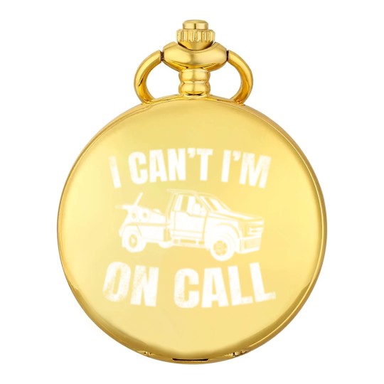 Discover Tow Truck Driver Wrecker Recovery Vehicle Pocket Watches