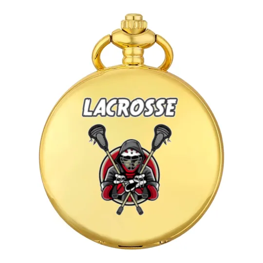 Discover lacrosse athlete la crosse gift Pocket Watches