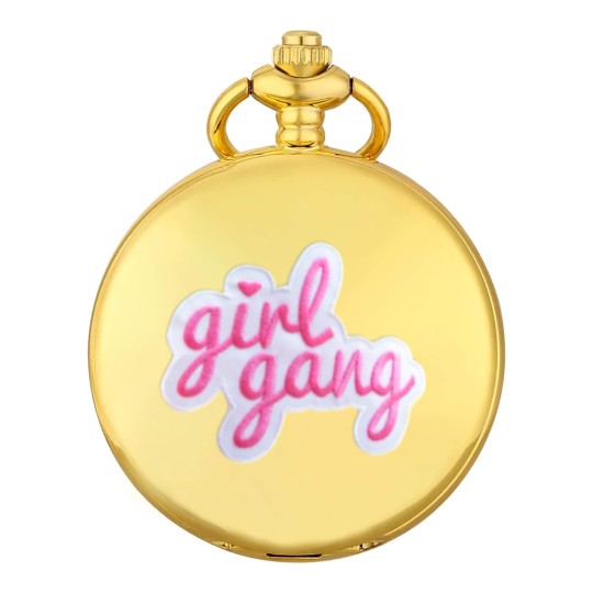 Discover Girl Gang Patch Pocket Watches