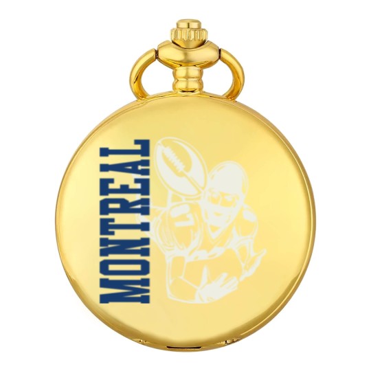 Discover Montreal Football with Player Graphic - Montreal Football - Pocket Watches
