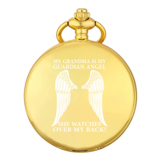 Discover My Grandma Is My Guardian Angel Pocket Watches