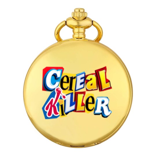 Discover Cereal Killer Graphic for the Cereal Lovers in your family Pocket Watches - Cereal Killer - Pocket Watches