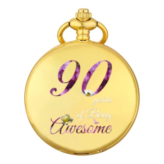 Discover 90 Year Old Pocket Watches Awesome Floral 1930 90Th Birthda Pocket Watches