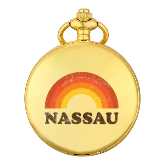 Discover Retro Vintage Nassau Bahamas Vacation Souvenir - Nassau - Pocket Watches