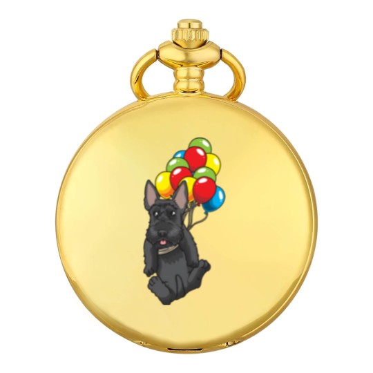 Discover Scottish Terrier funny Scottie Saying Pocket Watches