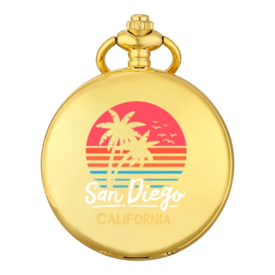 Discover San Diego California CA Vintage Pocket Watches