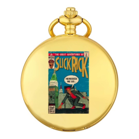 Discover The Great Adventures of Slick Rick - Comic Art Pocket Watches