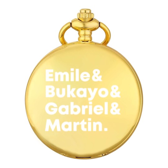 Discover Emile Bukayo Gabriel Martin Pocket Watches