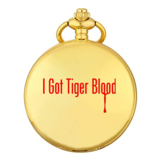Discover I Got Tiger Blood - Funny - Pocket Watches