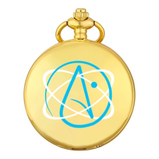 Discover Atheist Atom Logo Pocket Watches