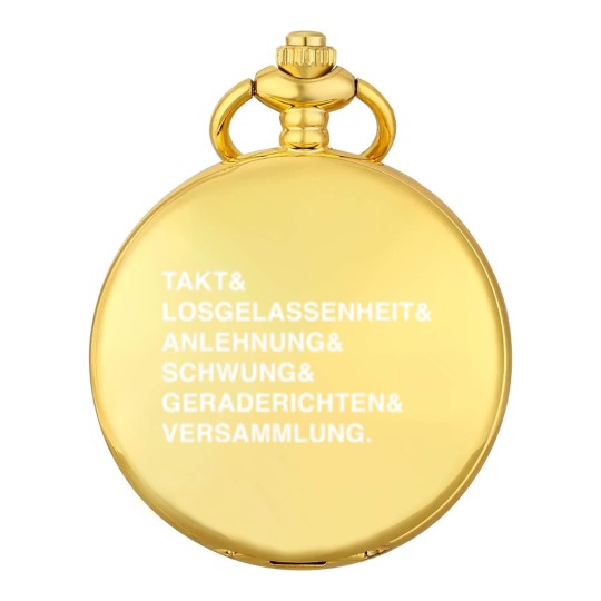 Discover Dressage German Training Scale Equestrian Dressage Pocket Watches