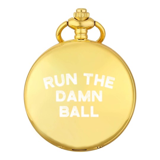 Discover Indianapolis Football Run The Damn Ball birthday c Pocket Watches