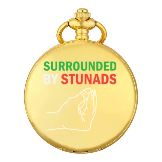 Discover Surrounded by Stunads Funny Italian Sayings Pocket Watches