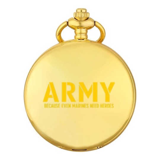 Discover Army because even marines need Heroes Pocket Watches