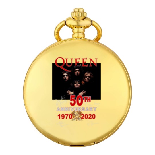 Discover Queen Band Aniversary 50Th, Country Music Pocket Watches, Retro Pocket Watches
