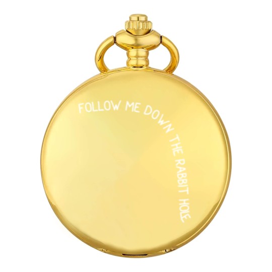 Discover Follow me down the rabbit hole Pocket Watches