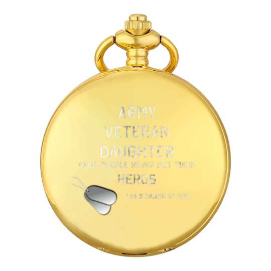 Discover ARMY VETERAN DAUGHTER Pocket Watches