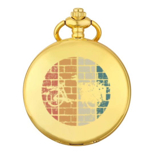 Discover Cargo Bike Retro Pocket Watches