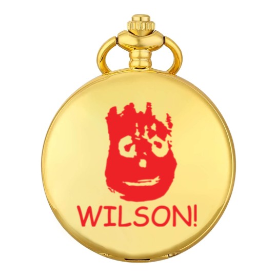 Discover WILSON FUNNY RETRO MOVIE CASTAWAY FILM CLASSIC Pocket Watches