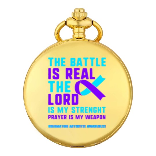 Discover Rheumatoid Arthritis Awareness Pocket Watches, The Battle Pocket Watches