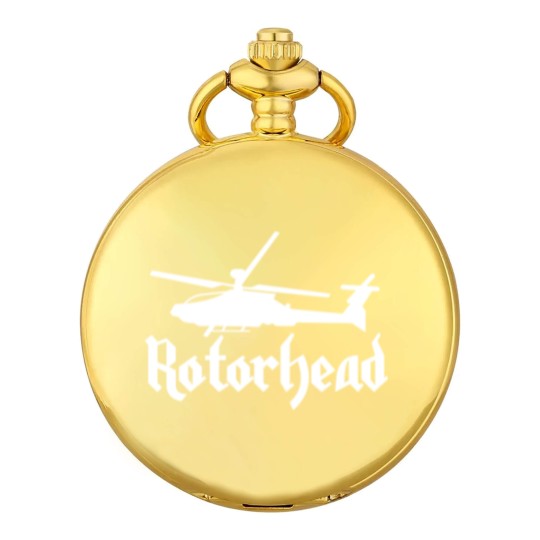 Discover Rotorhead Helicopter Pilot - Helicopter - Pocket Watches