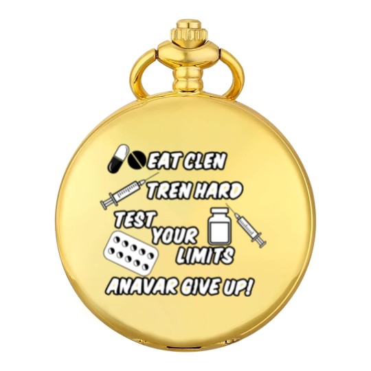 Discover Eat Clen Tren Hard Pocket Watches
