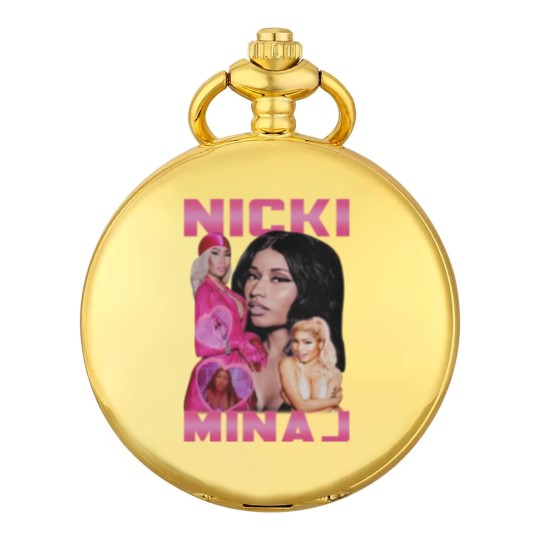 Discover Nicki Minaj Fan Movies RAP Hip-hop Pocket Watches