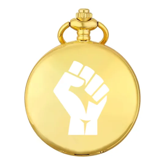 Discover Black Power Fist, black lives matter, civil rights - Black Power Fist - Pocket Watches