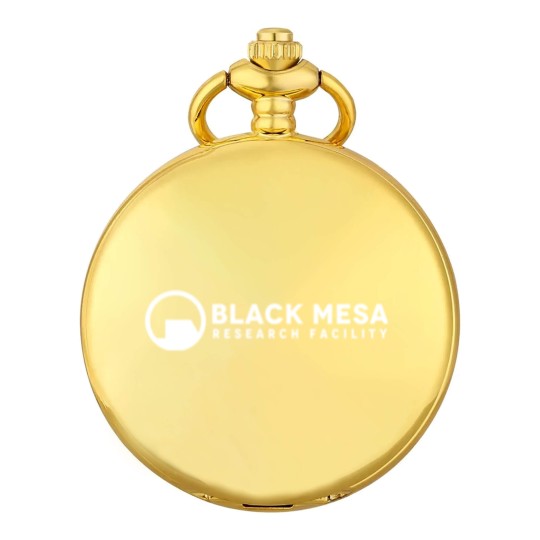 Discover Black Mesa Research Facility Logo inspired by Half Life - Black Mesa Research Facility - Pocket Watches