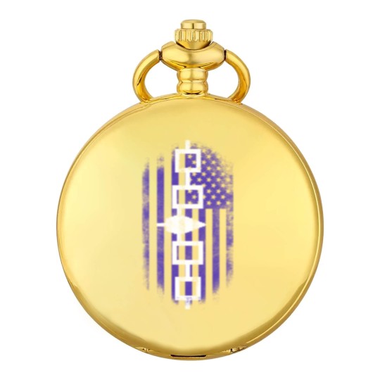 Discover Iroquois American Flag Iroquois and USA Design Pocket Watches