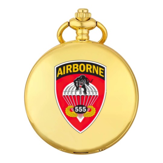 Discover 555Th Parachute Infantry Battalion Gift Pocket Watches Pocket Watches