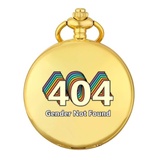 Discover Error 404 Gender Not Found T Pocket Watches