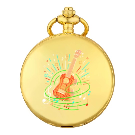 Discover Funny Gift For Family Members Acoustic Guitar Themed Guitar Lovers Guitar Themed Gifts For Men And Women Pocket Watches