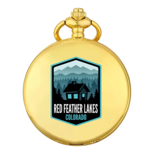 Discover Red Feather Lakes Colorado - Pocket Watches