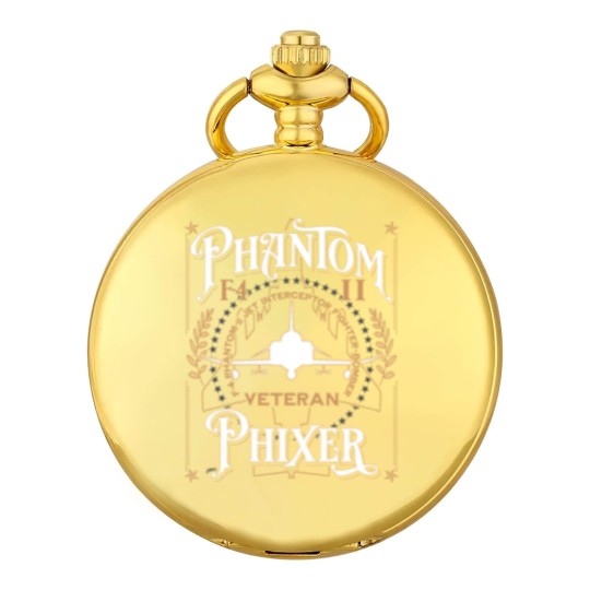 Discover Phantom Phixer F-4 Phantom II Aircraft Maintainer Pocket Watches