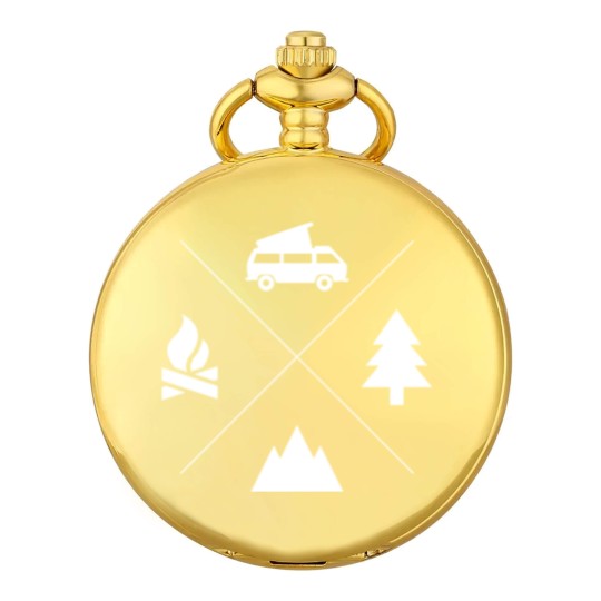 Discover Vanagon Four Elements White Logo Pocket Watches Pocket Watches