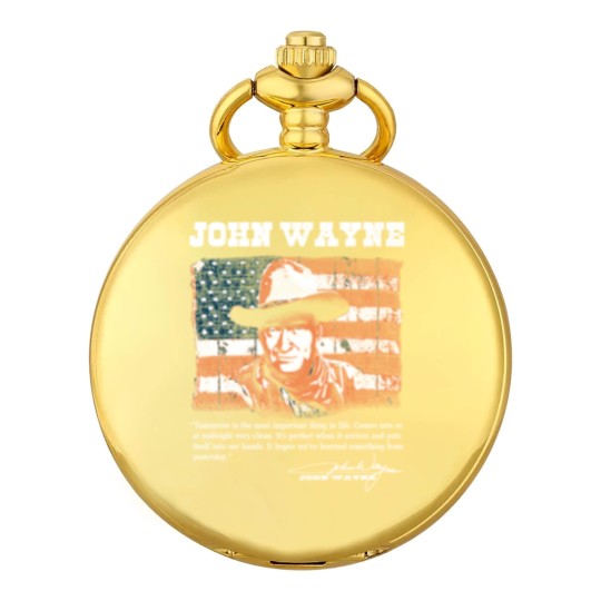 Discover John Wayne - Awesome John Wayne american flag te Pocket Watches