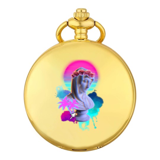 Discover Vaporwave Blessed Mother - Vaporwave - Pocket Watches