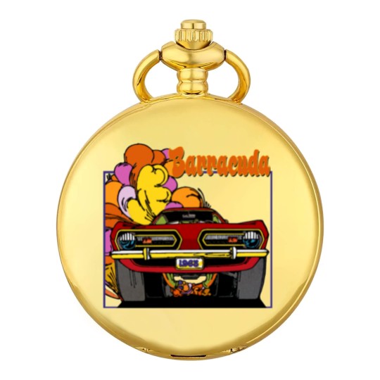 Discover 1968 Plymouth Barracuda Car T Pocket Watches