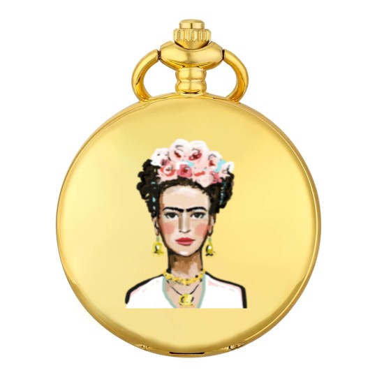 Discover Frida Kahlo Gold Earrings Museum Art Pocket Watches