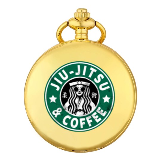 Discover JIU JITSU AND COFFEE - FUNNY BRAZILIAN JIU JITSU - Jiu Jitsu - Pocket Watches