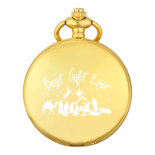 Discover Best Gift Ever Jesus Was Born Christianity Pocket Watches