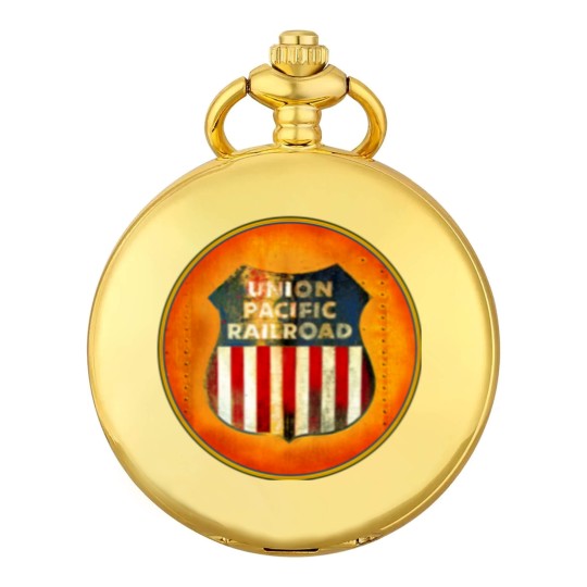 Discover Union Pacific Railroad - Badge - Railroad - Pocket Watches