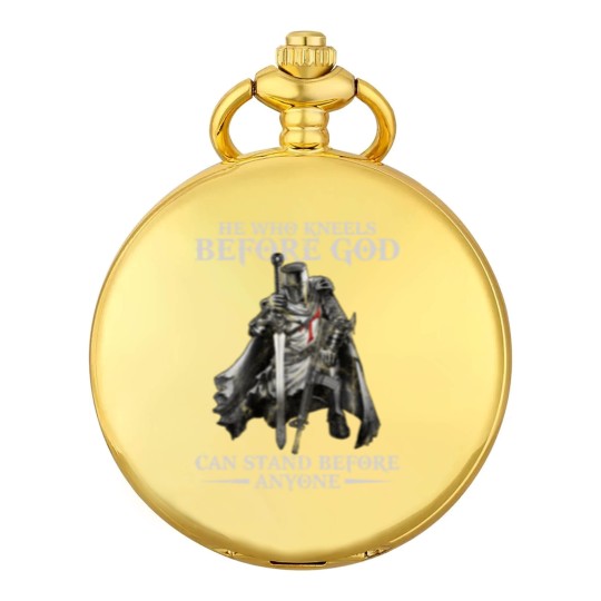 Discover He Who Kneels Before God Can Stand Before Anyone Gun Rights Pocket Watches