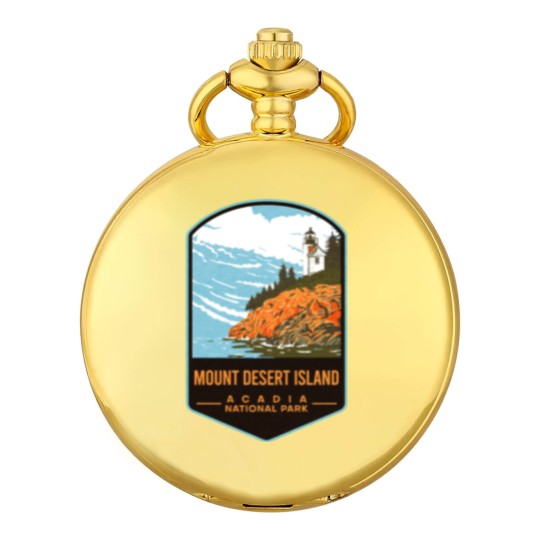 Discover Mount Desert Island Acadia National Park Pocket Watches