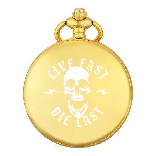 Discover Live Fast Die Last Pocket Watches