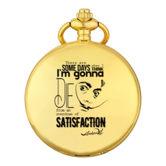 Discover Salvador Dali Quote Pocket Watches