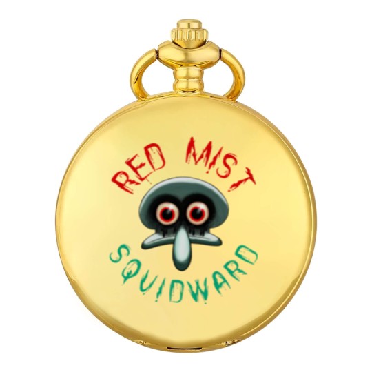 Discover Red Mist Squidward - Scary - Pocket Watches
