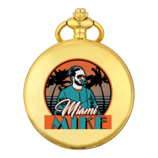 Discover Miami Mike Pocket Watches for Miami Football Fans (SM-5XL)