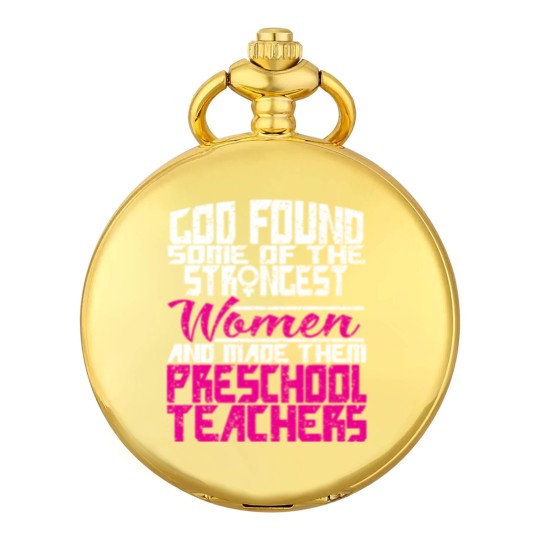 Discover Woman Preschool Teacher Gift Pocket Watches